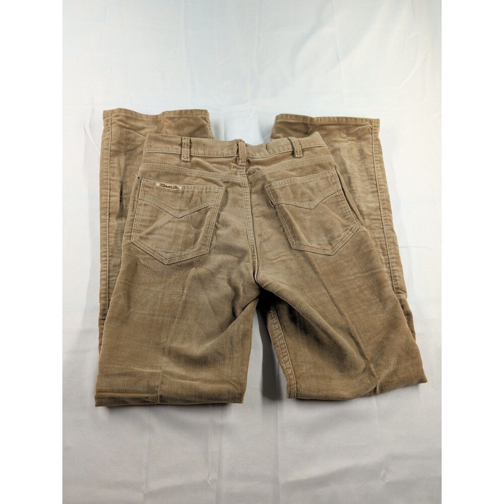 Men’s Vintage Levi’s Movin On White Tab Boot Cut Corduroy Denim Size 28/30